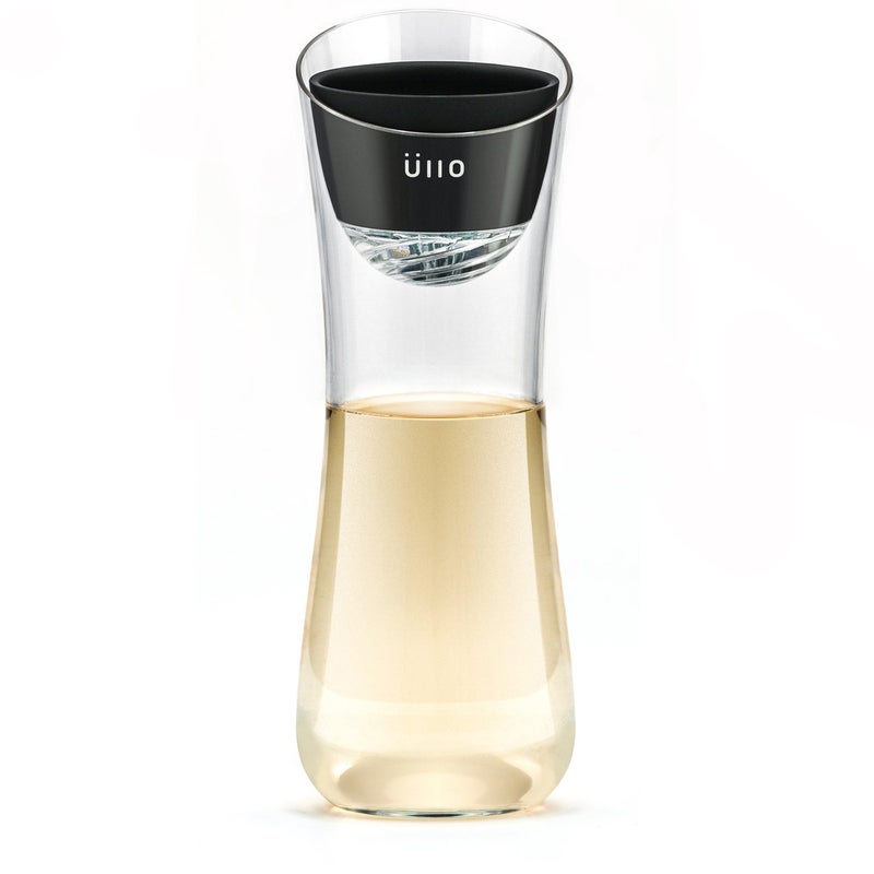 Ãœllo Ullo Wine Purifier with Hand-Blown Carafe and 6 Sulfite Filters â€“ Removes Sulfites and Histamines - Image 1